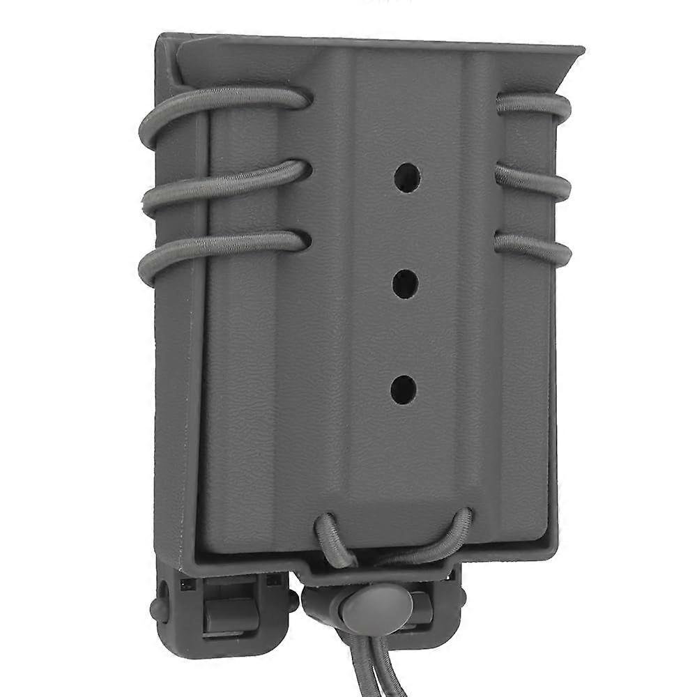 5.56mm 7.62mm Tactical Molle Magazine Pouch Quick Pull Mag Holder for M4 Airsoft Hunting Grey