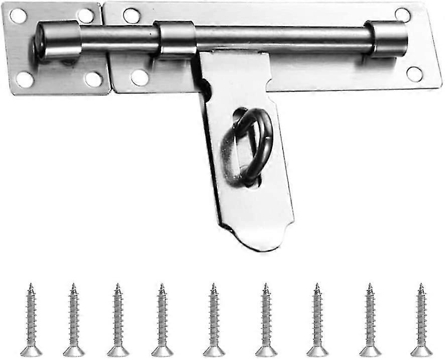 Ajtó reteszzár Ajtó retesz ajtó retesz ajtó retesz csavar csúszócsavar Rozsdamentes acél kapu retesz csavarokkal
