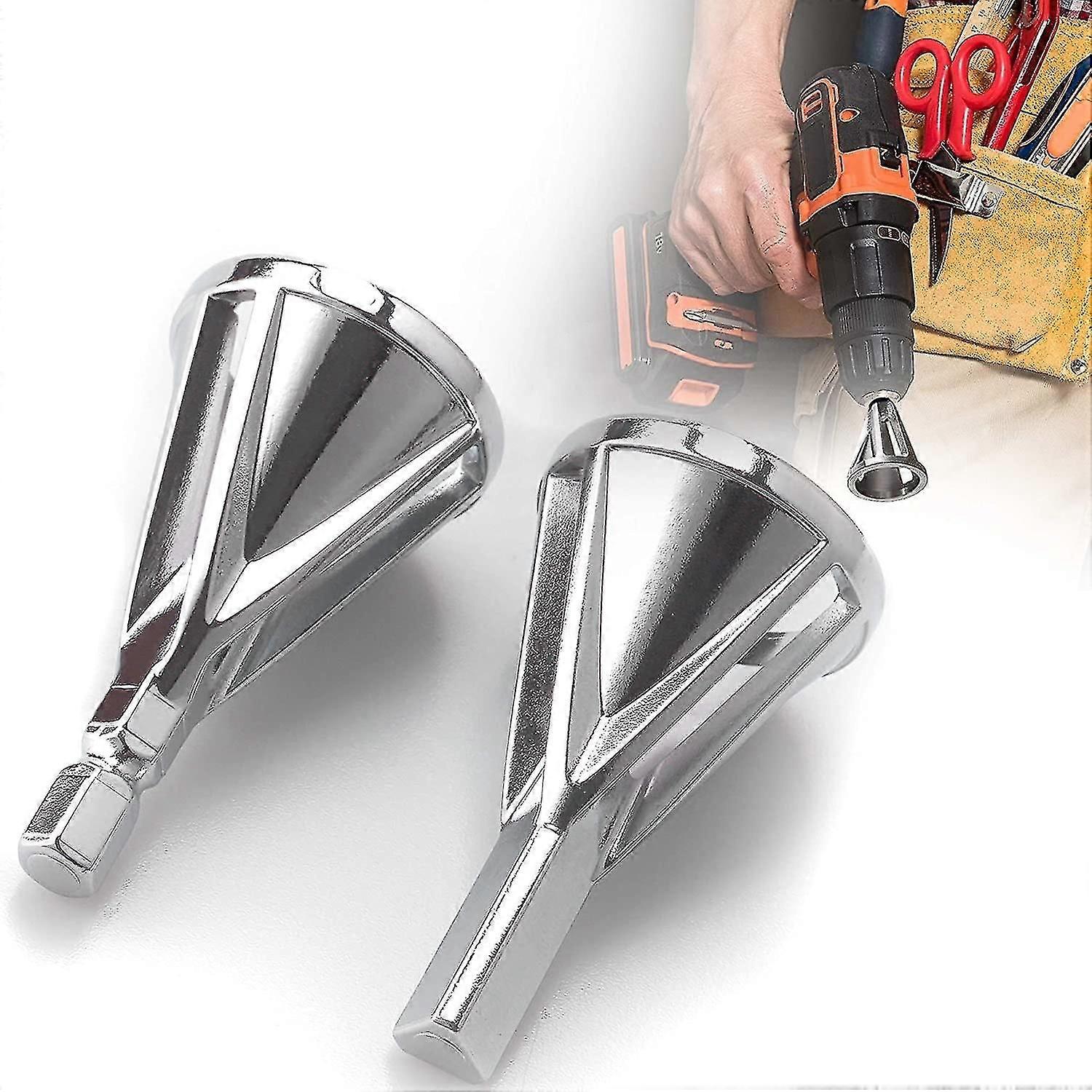 Deburring Tool - High-Speed Steel Chamfer Remover (Silver, 1 Set)