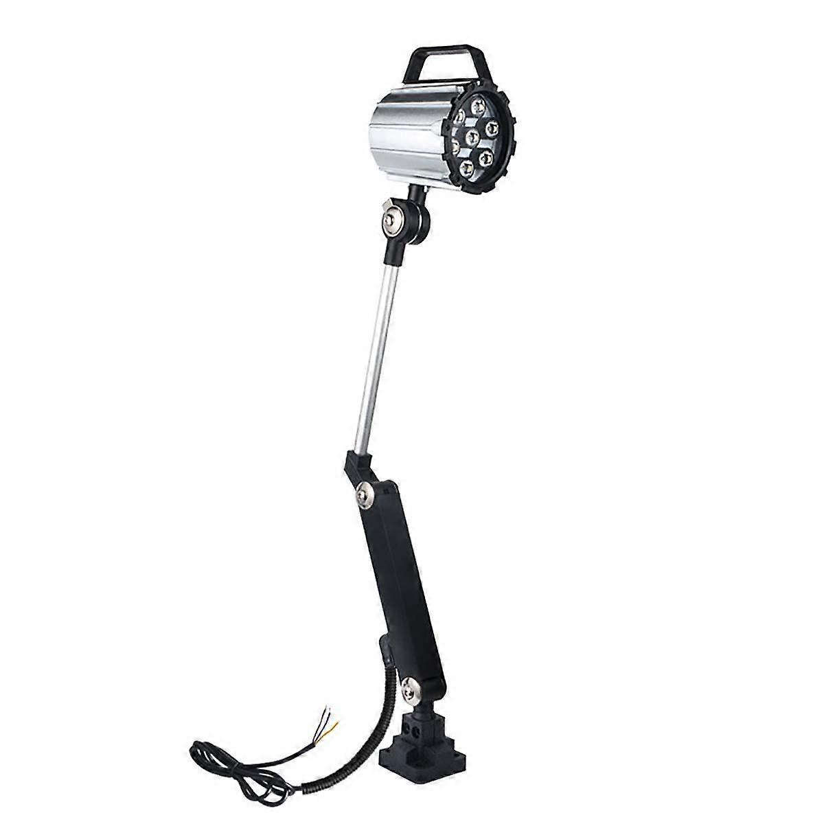 7W Aluminum LED Machine Light W/Flex Arm, Waterproof Work Light for CNC