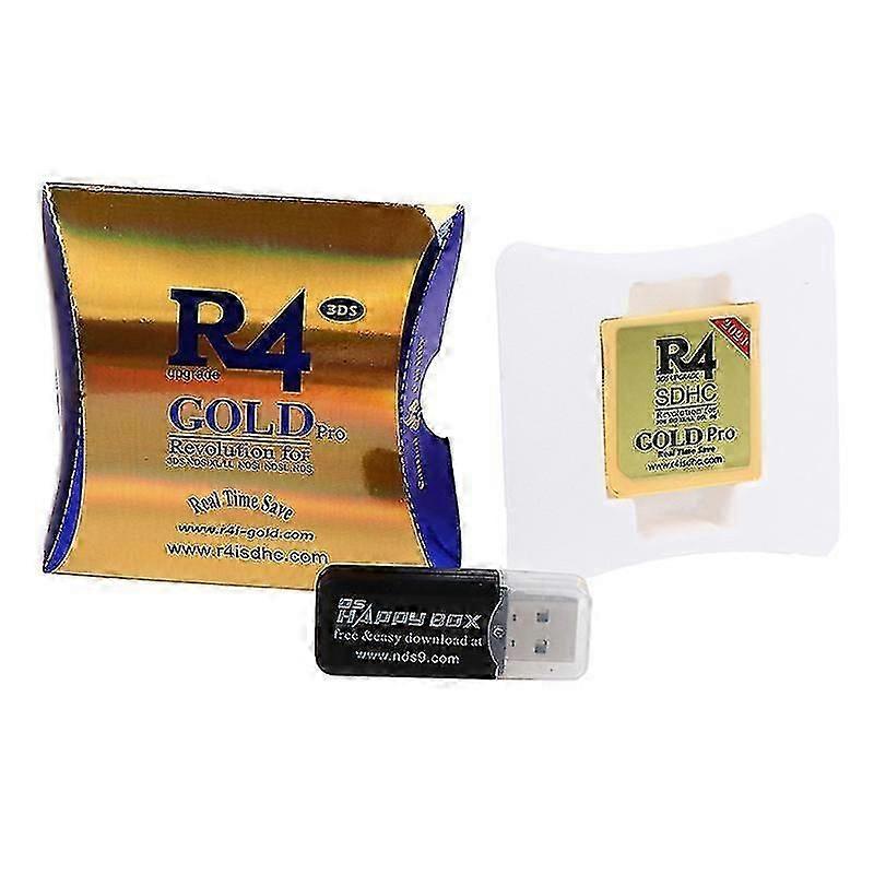 2023 R4 ゴールドプロ Sdhc 用 ds/3ds/2ds/ 回転カートリッジ USB アダプタ付き