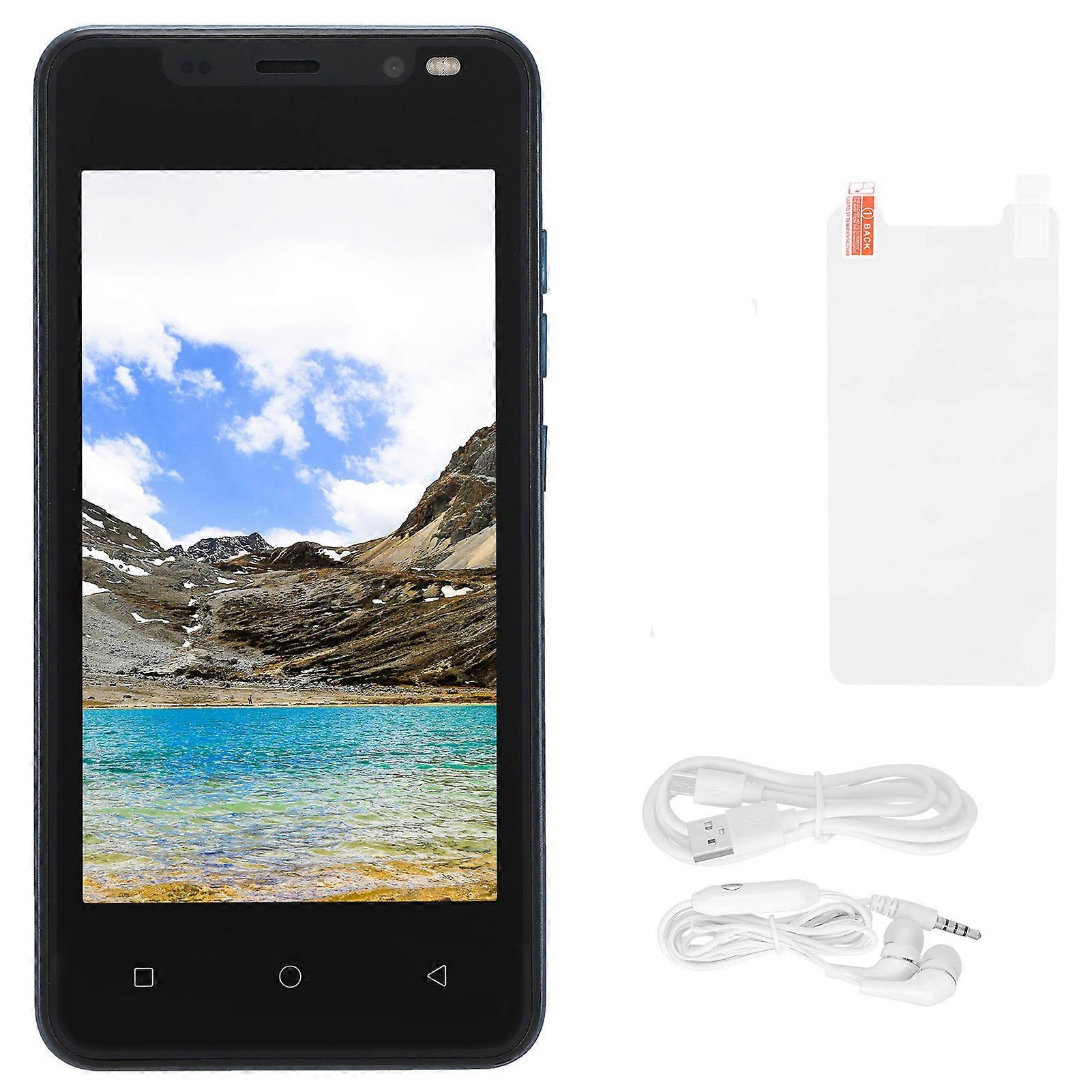 IP12 Pro 4.66" Smartphone, Dual SIM, 128GB Expandable, HD Camera, Android 4.4.2, Blue