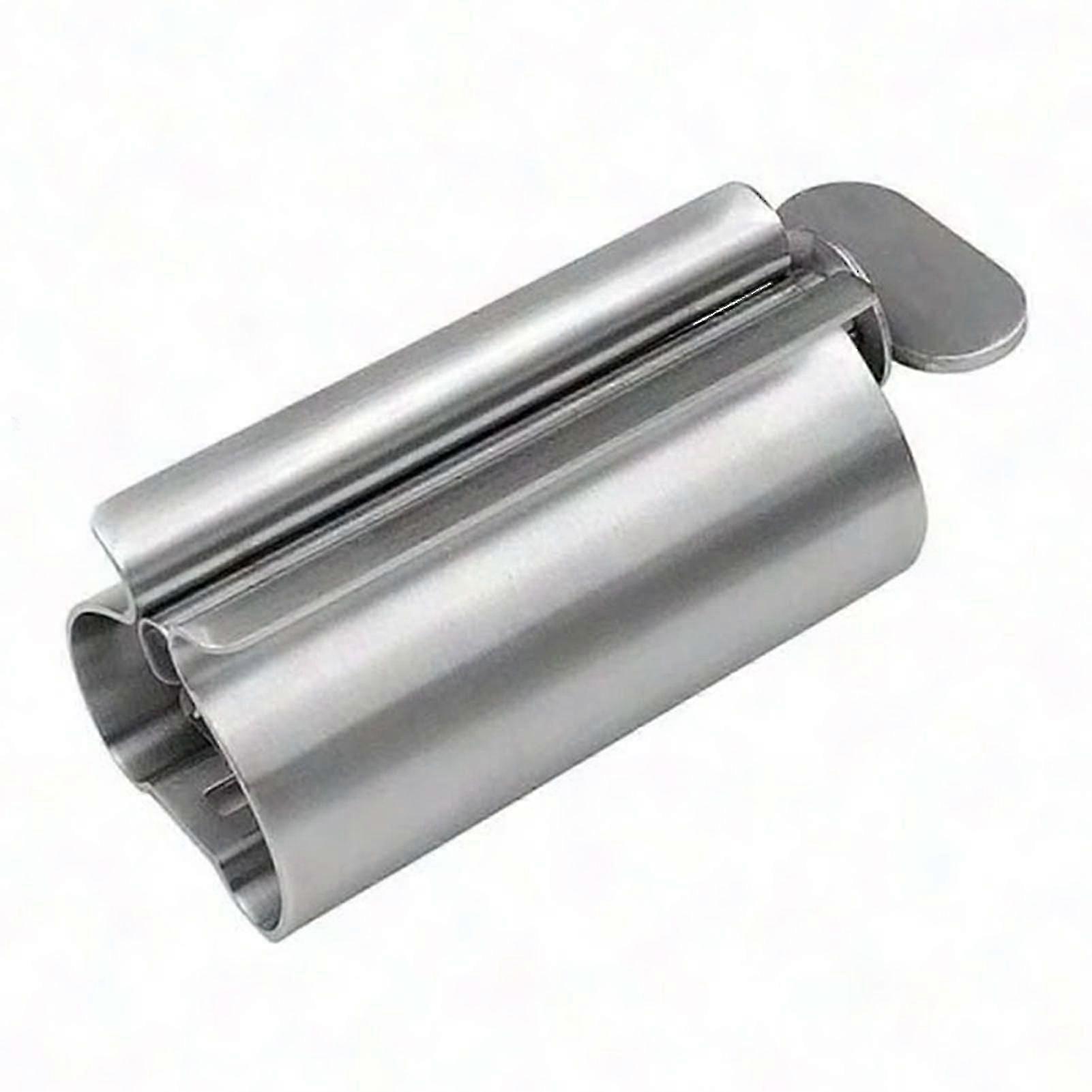 Stainless Steel Manual Toothpaste Squeezer - Simple Practical Dispenser for Toothpaste & Hair Dye Paste