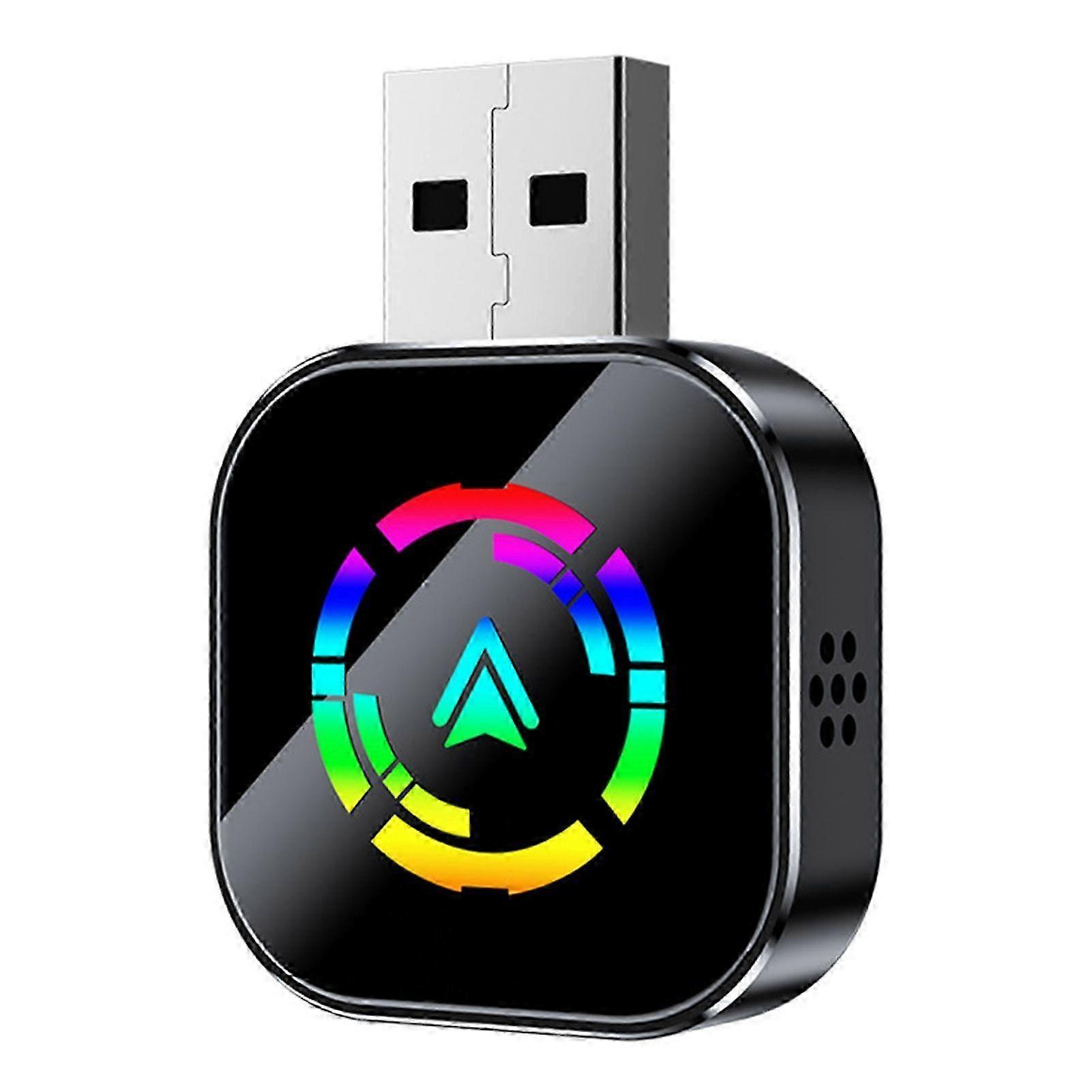 Kablosuz CarPlay Android Auto Adaptörü 2'si 1 Arada Dongle Tak ve Çalıştır Android Arabalar SUV Sedan için