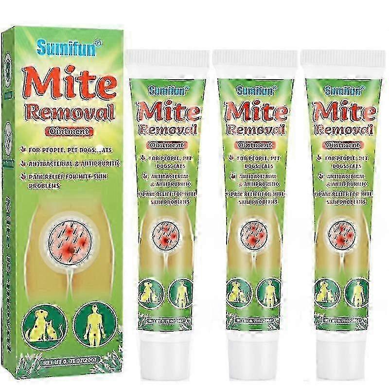 1-3pcs New Mite Removal Anti-itching Scabies Kill Lice Skin Care Tw