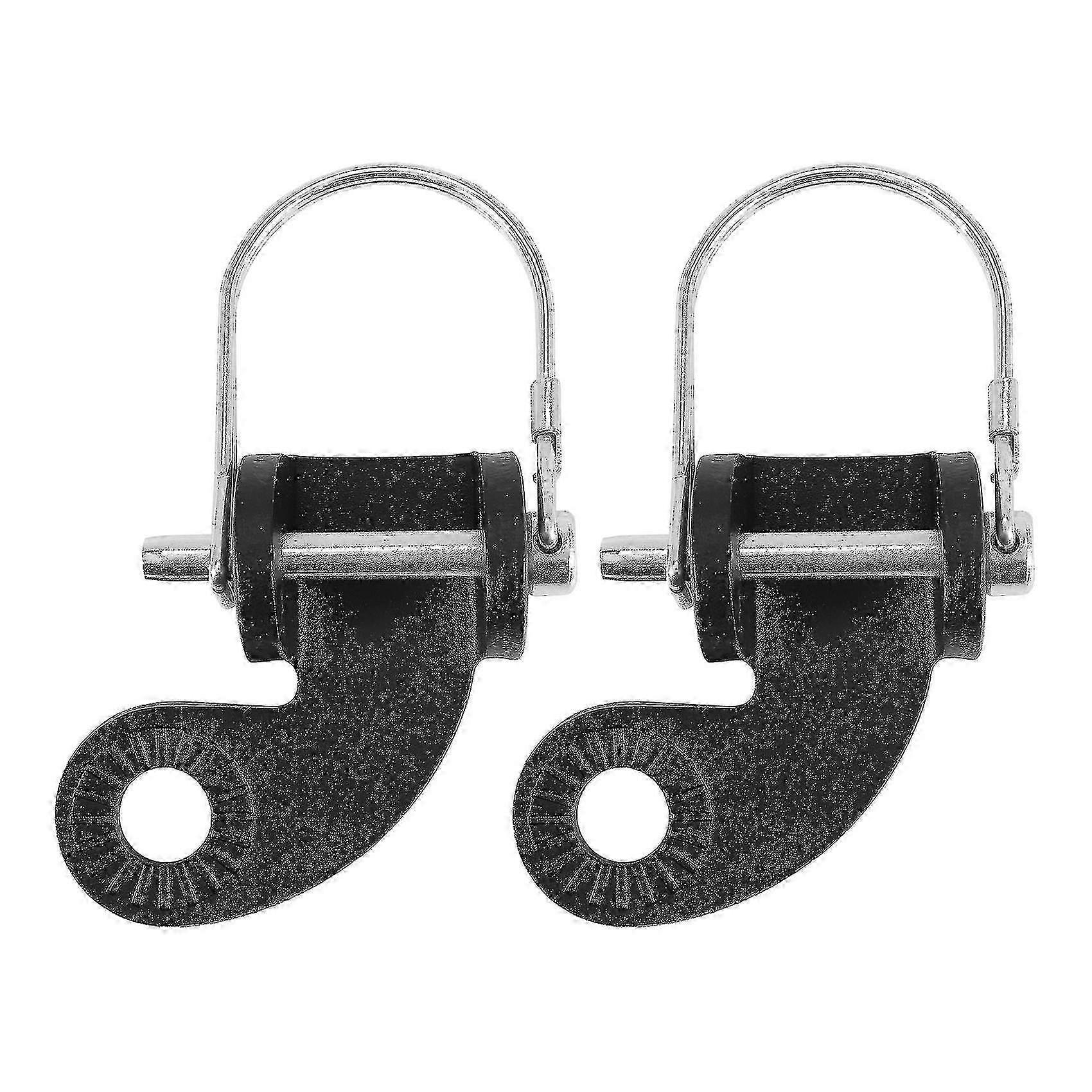 2-Piece 12mm Replacement Hitch Coupler Attachment for Burley Bicycle Trailers