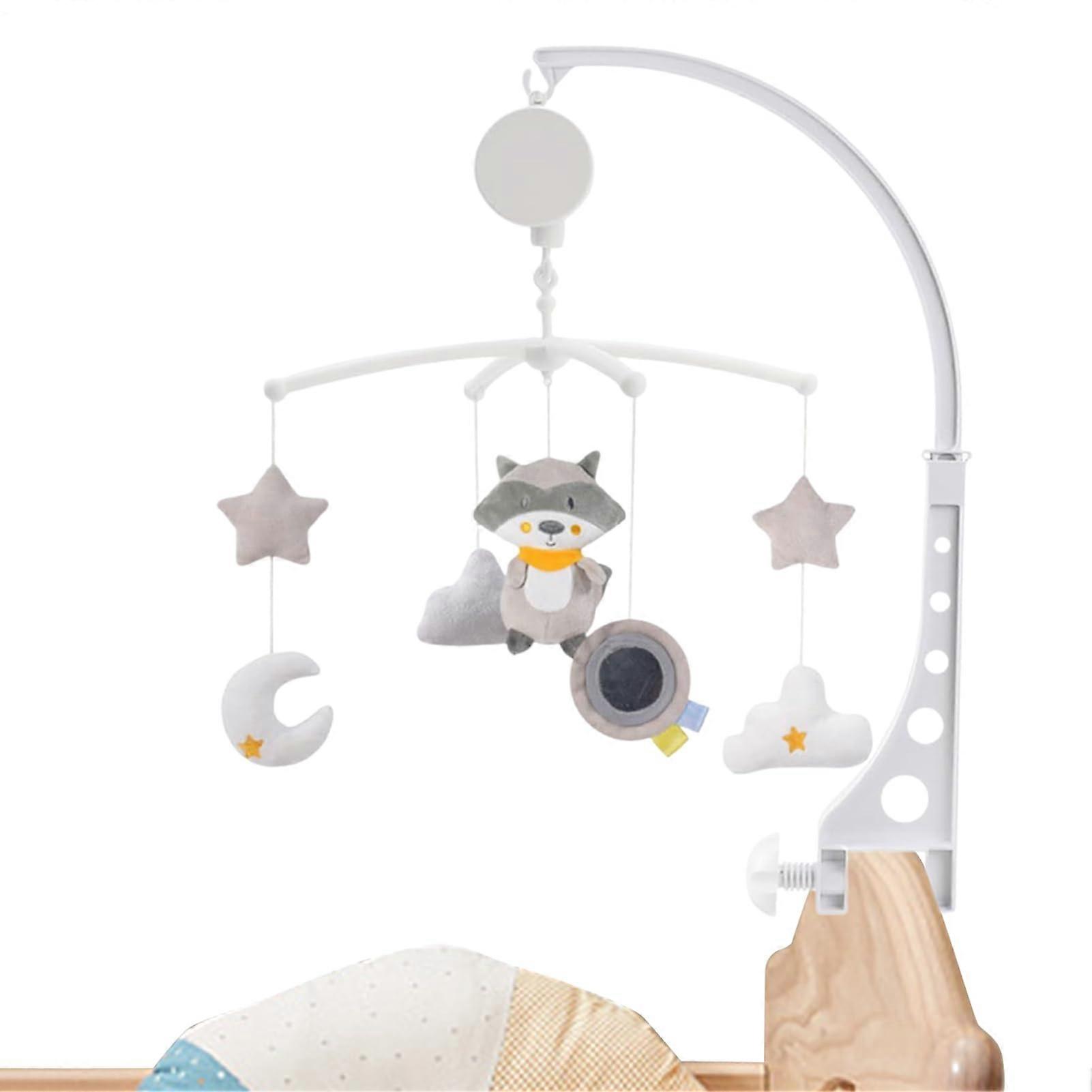 Baby Mobile Soothing Music Box with Photo Pendant for Crib Travel Ref: 8613