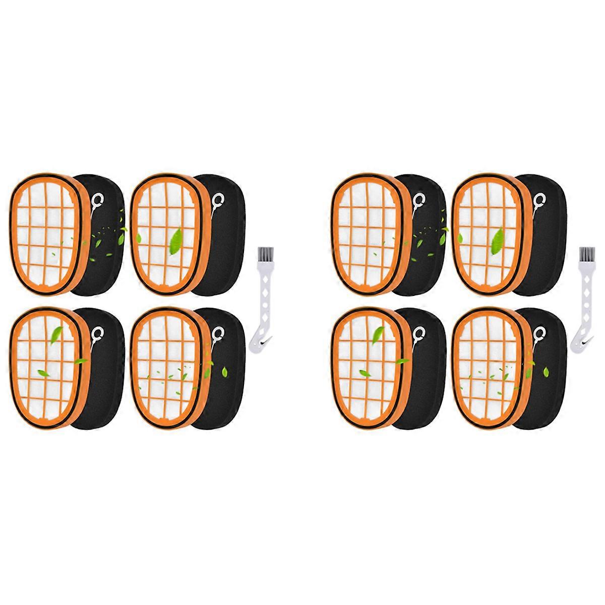 8 Pack Filters for SpeedPro Max Aqua Handheld Vacuum Cleaner FC6812 FC6813 FC6822 FC5005/01 Replacem