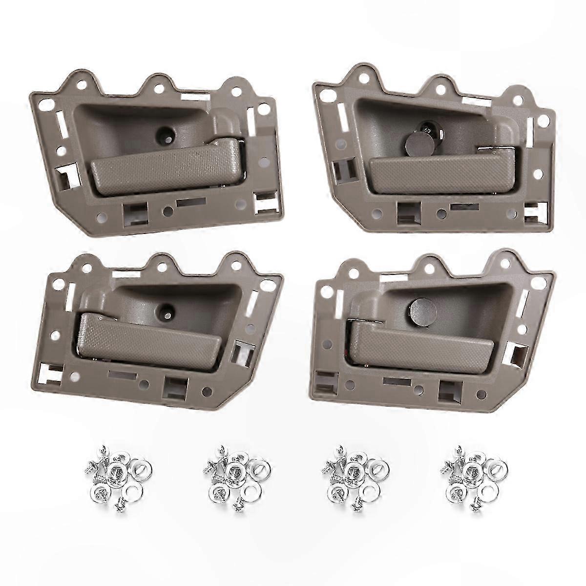 Front and Rear Inner Door Handles Set for Jeep Grand Cherokee 2005-2011