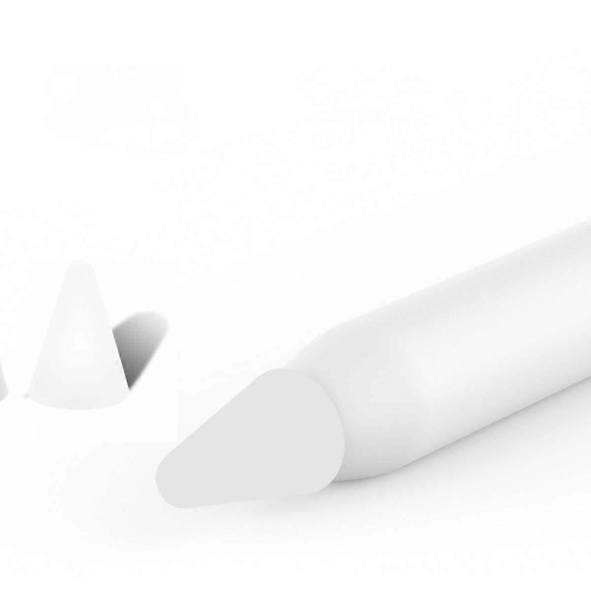 8 Pcs Silicone Pencil Nib/Tip Protector Cap for Drawing Noiseless for Apple Pencil 1st/2nd Replacement Non-Slip Writing