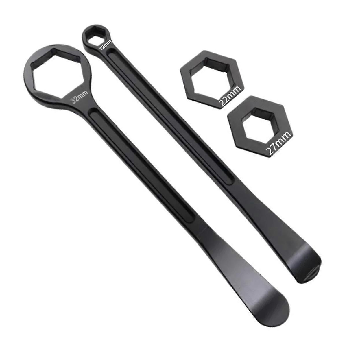 32/10/12/22/27mm Motorcycle Tire Iron Set Combo Levers Set Black
