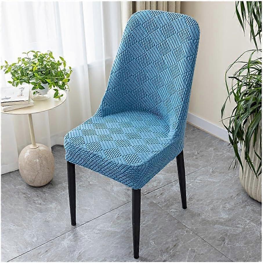 Home Curved Stretch Chair Covers Armless Semi Circle Back Chair Cover Protector