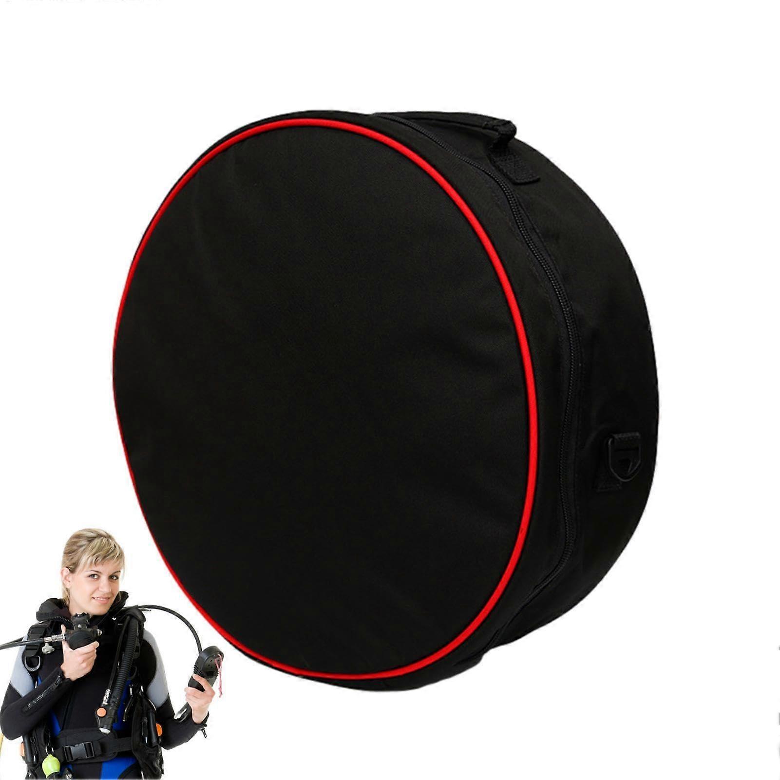 Tüplü Dalış Hortum Çantası Regülatör Koruyucu Kılıf Fermuarlı ve Çıkarılabilir Omuz Askılı Taşınabilir Saklama Çantası Siyah