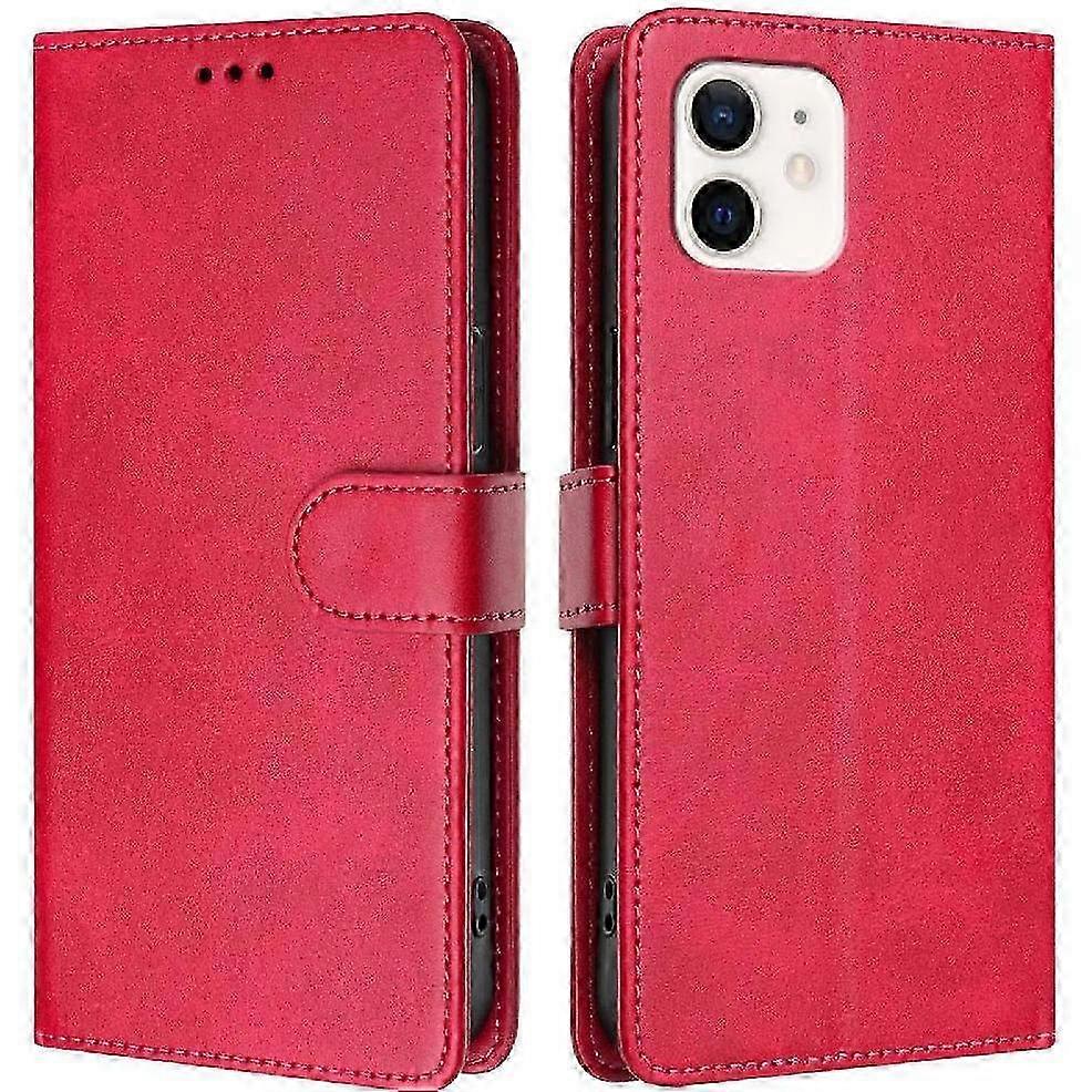 Compatible with iphone 12 Classic Style Flip Case Card Holder Shock...