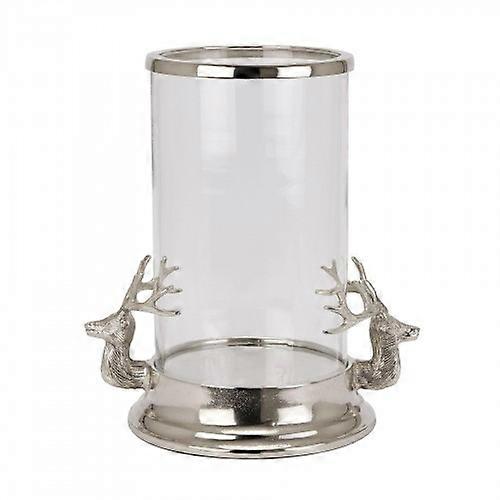 Hill Interiors Hurricane Stag Head Lantern