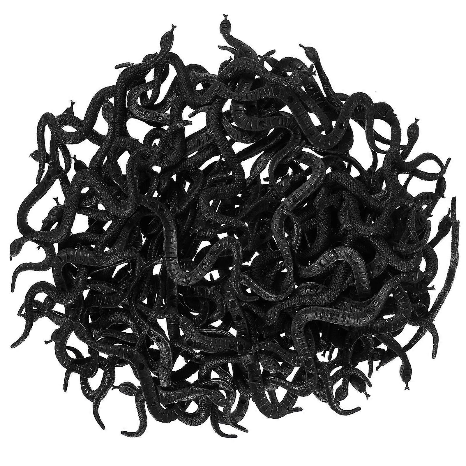 Artificial Snake Toy for Decoration 100Pcs Simulation Snake Prank Props