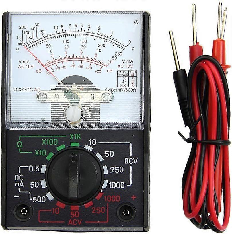 Mini Digital Analog Multimeter MF-110A AC/DC Voltmeter Ammeter Multimeter Meter