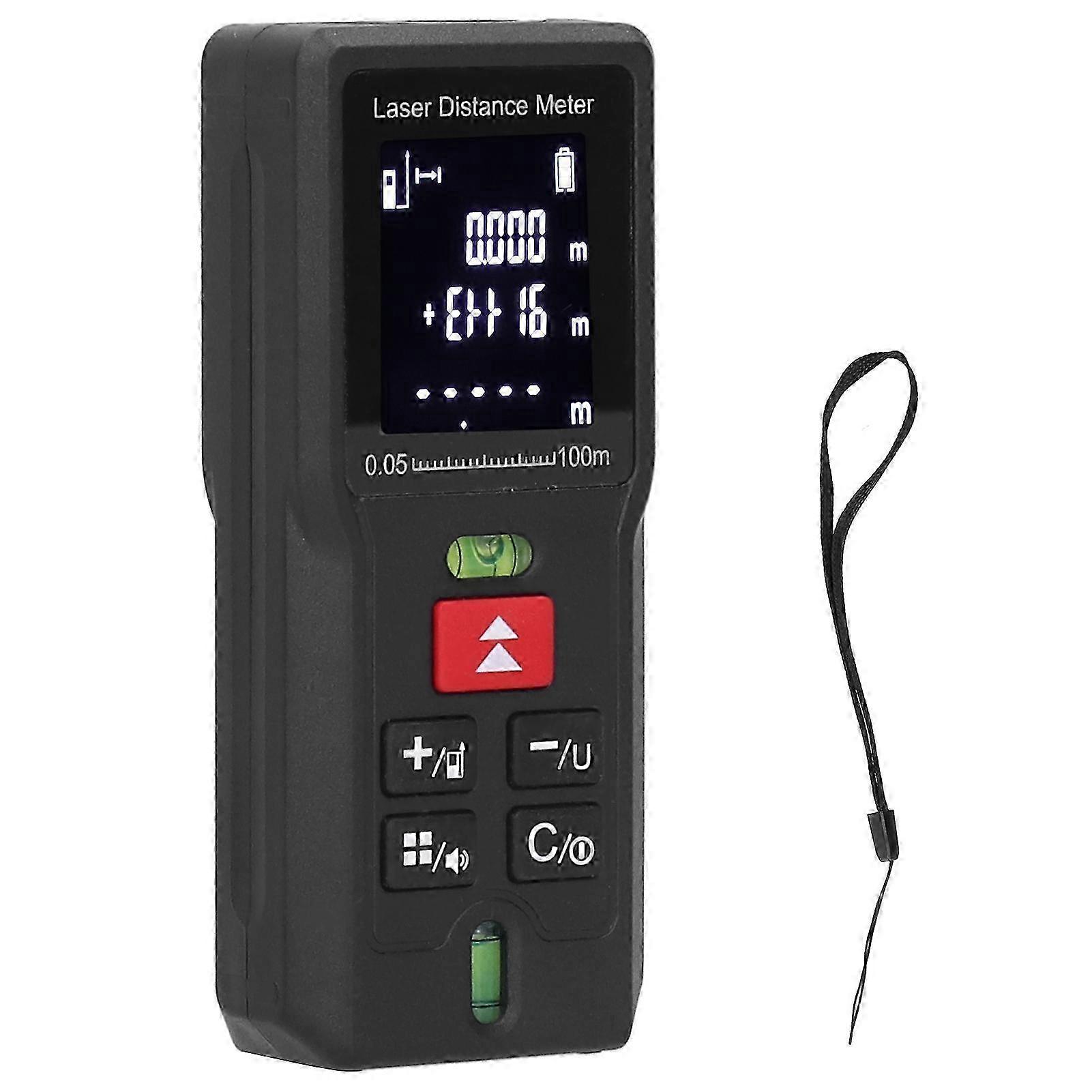 2025 100M HandHeld Laser Rangefinder Portable Digital Distance Meter Measuring Tool for Architects