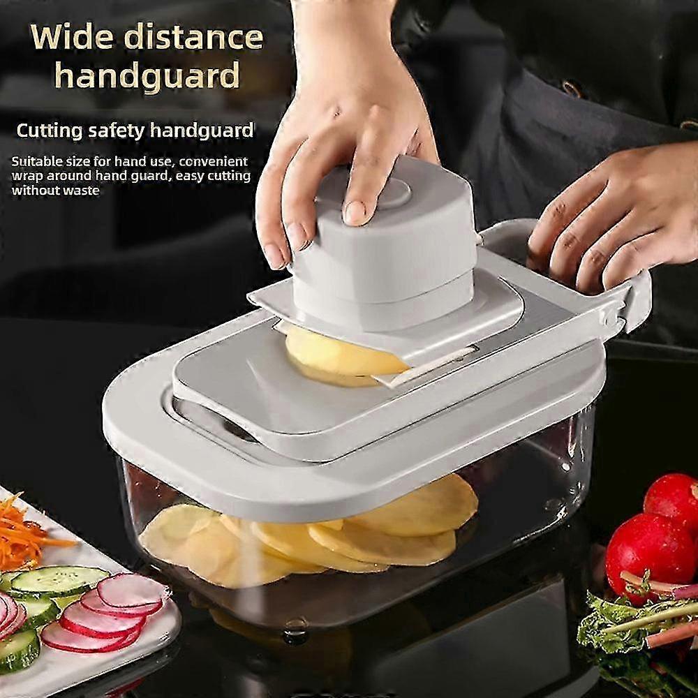 2025 2pcs Chopper Vegetable Cutter Multifunctional Cucumber Slicer Onion Food Slicer