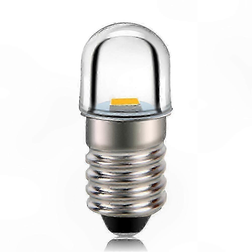E10 Base Miniatur LED-Leuchten, warmweiß, 3V/6V/12V kompatibel