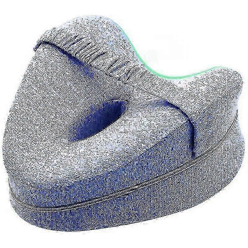 Blue Pillow for Relieving Sciatica Pain