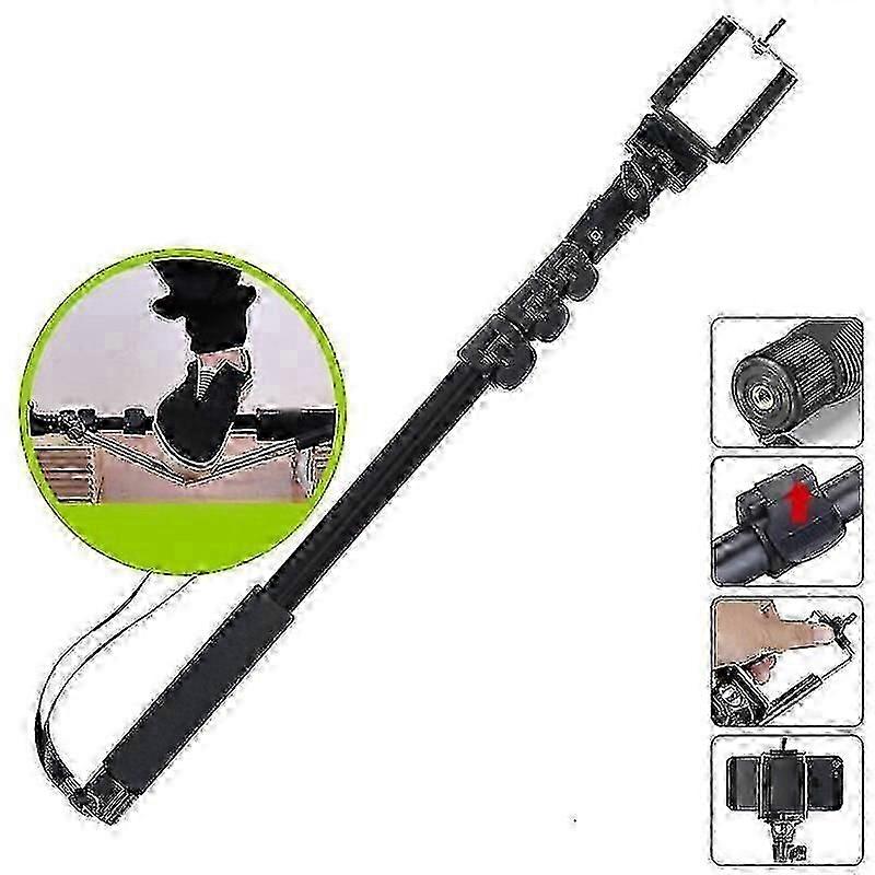 YUNTENG 188 Portable Handheld Extendable Selfie Stick Monopod with Phone Holder