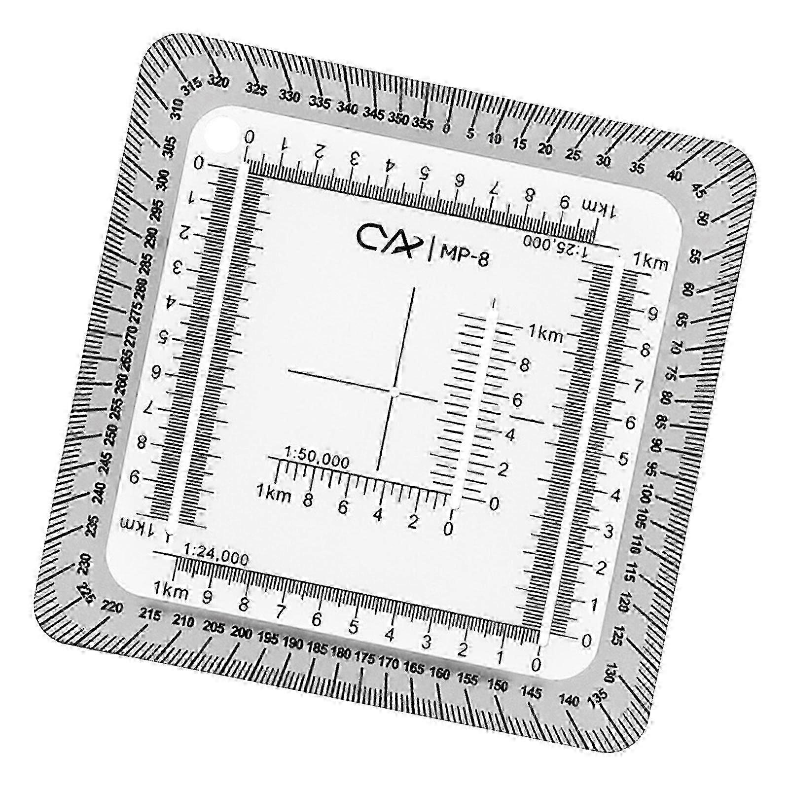 Portable Grid Map Tool for UTM/USNG/MGRS Coordinates - Military & Outdoor Travel Navigation 2025