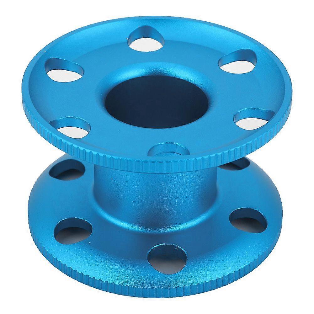 Aluminum Alloy Scuba Diving Finger Spool Reel Diver Underwater Snorkeling Accessory(Blue)