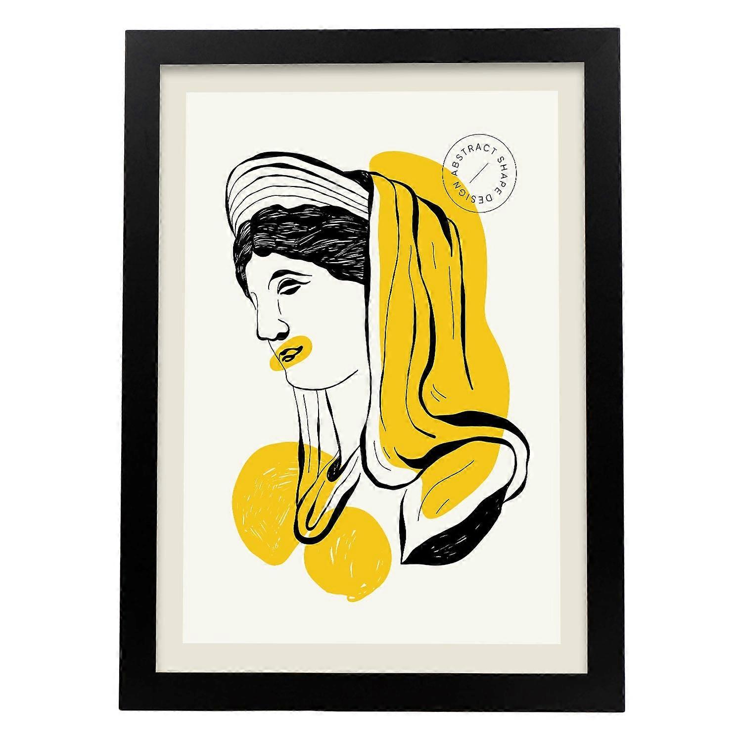 Déesse Athéna Affiche