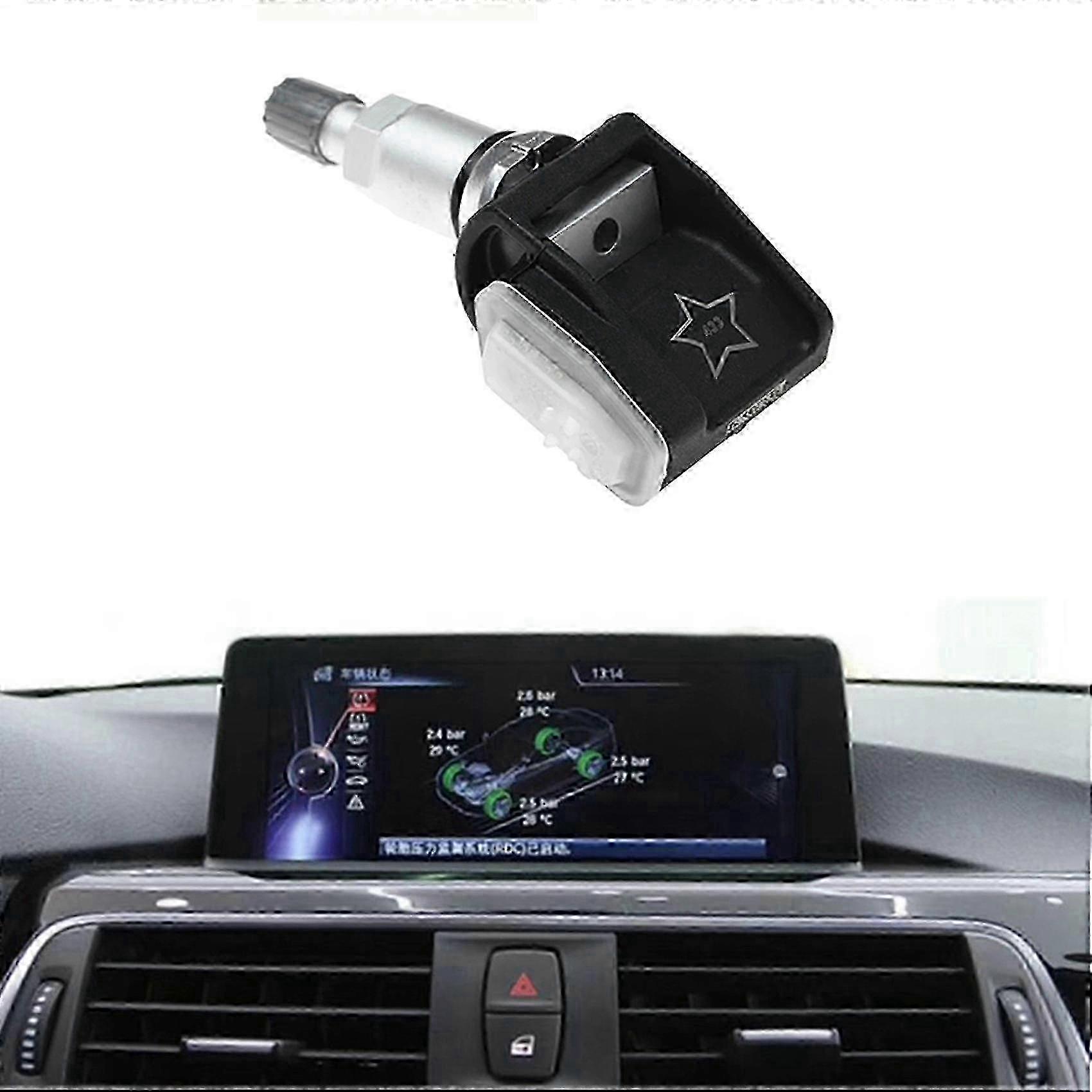 Tire Pressure Monitor Sensor - 433MHz for BMW G30 G31 G11 G12 X3 X4 and Mercedes-Benz W213 (Part Number 36106887147)