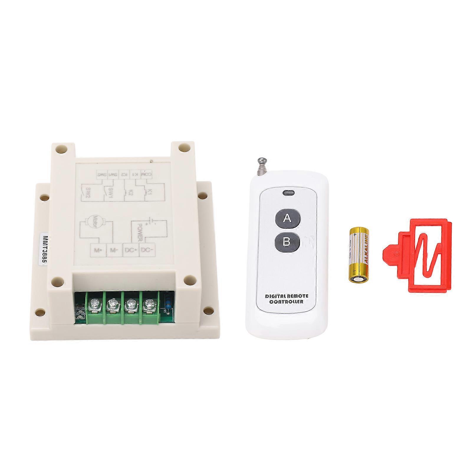 Module de commande de moteur CC 10 A, contrôleur de marche avant/arrière avec télécommande 12-24 V CC