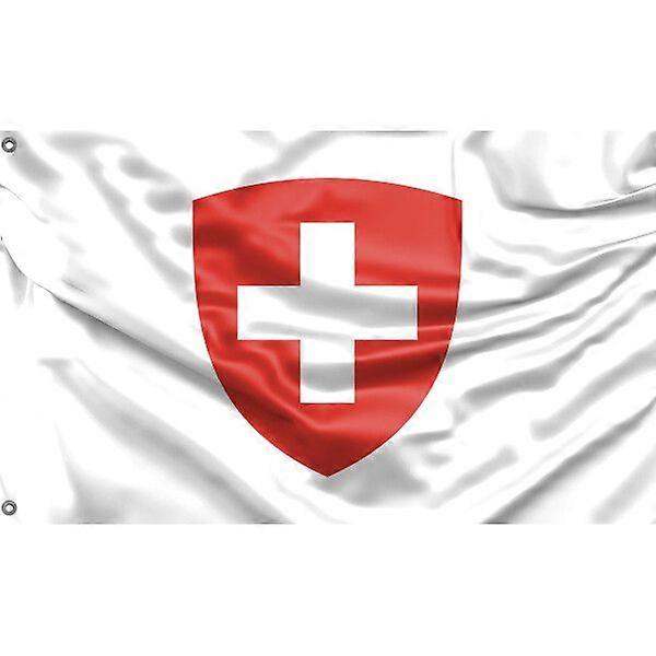 Sveits nasjonale emblemflagg FG1667