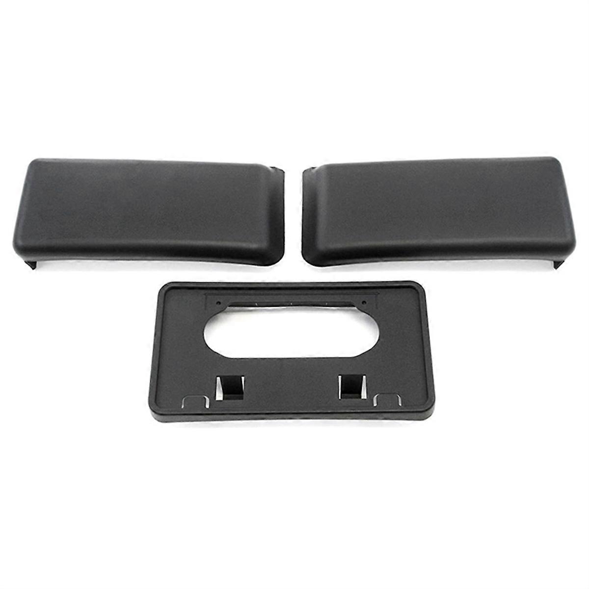 LH & RH for Bumper Guard Pad & License Plate Bracket Cap for