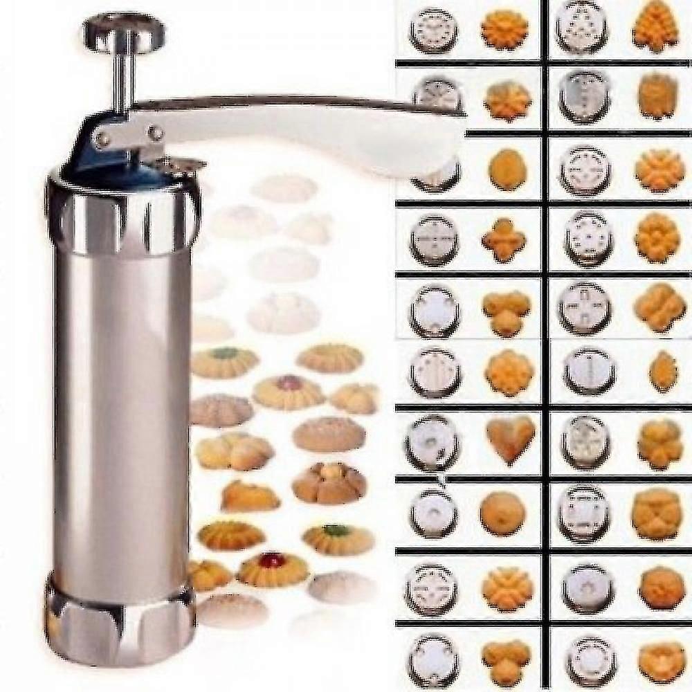 Stainless steel cookie extruder
