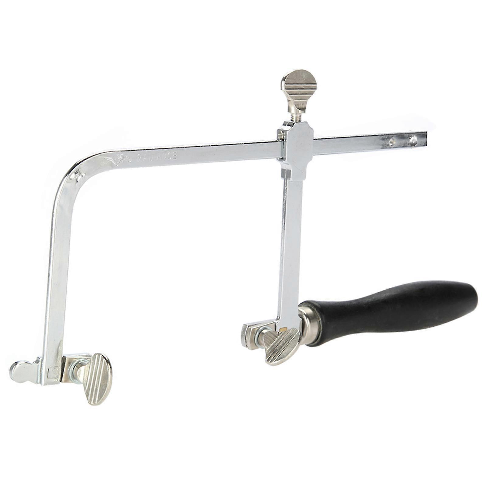 Scie à métaux réglable en forme de U, outils manuels de bricolage pour la fabrication de bijoux (scie uniquement)