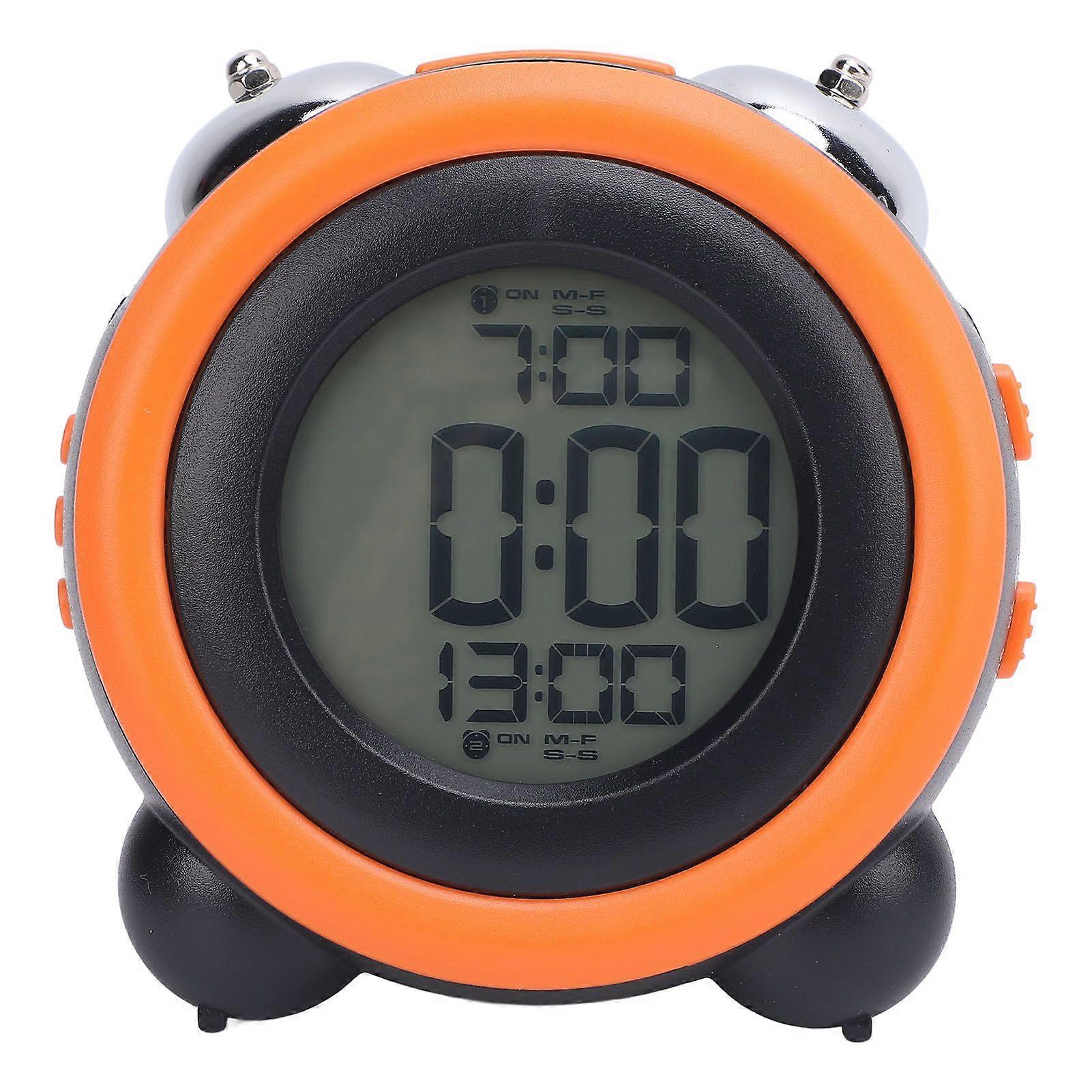 Vibrating Alarm Clock with Bed Shaker Portable Digital Alarm Clock with LED Display for Heavy Sleepers