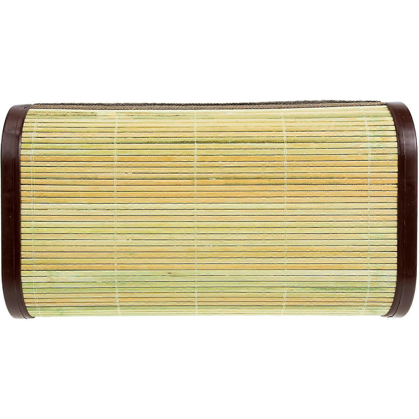 Bamboo Pillow Elder Cervical Pillow for Neck Support 2Pcs Beige Set