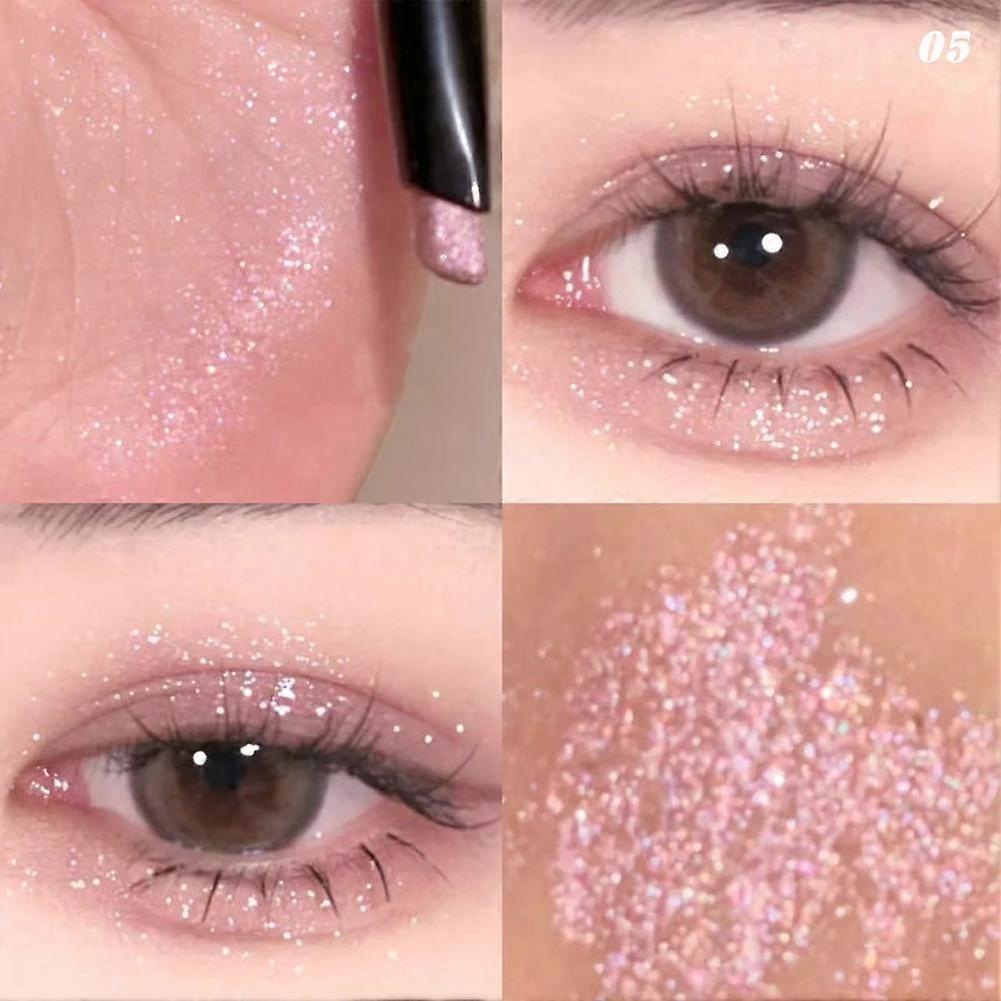 Long-Lasting Shimmer Eyeshadow Stick for Sensitive Skin Smudge-Proof and Easy Application