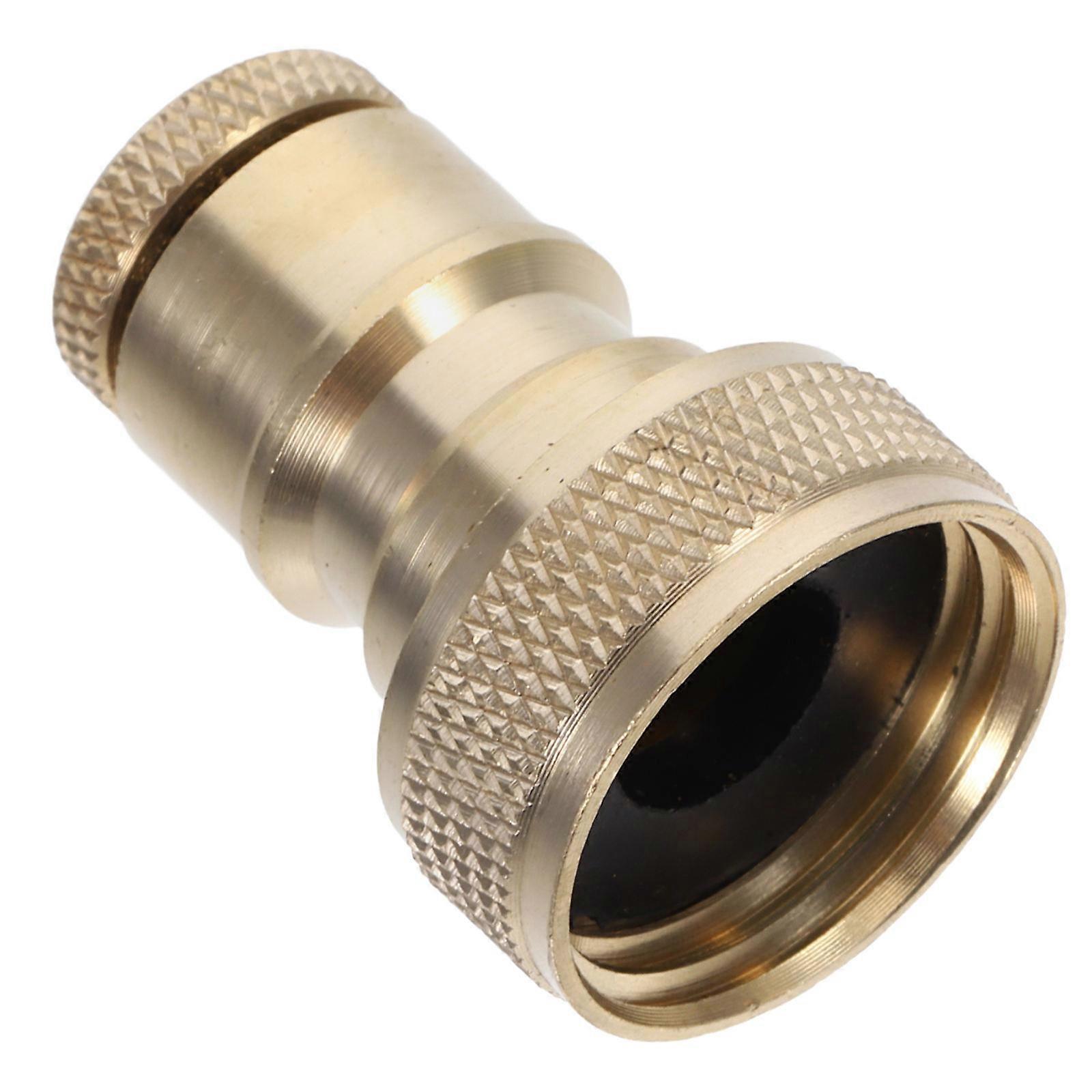 Brass Hose Coupler for Washing Machine with Anti Fall Design 5Pcs