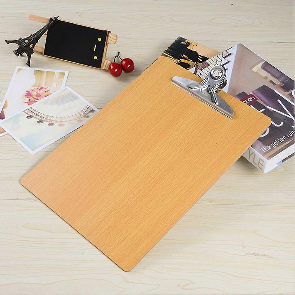 Clip Clipboards A4 Letter Size for File Clamping 1 Piece Multi Color Office Use