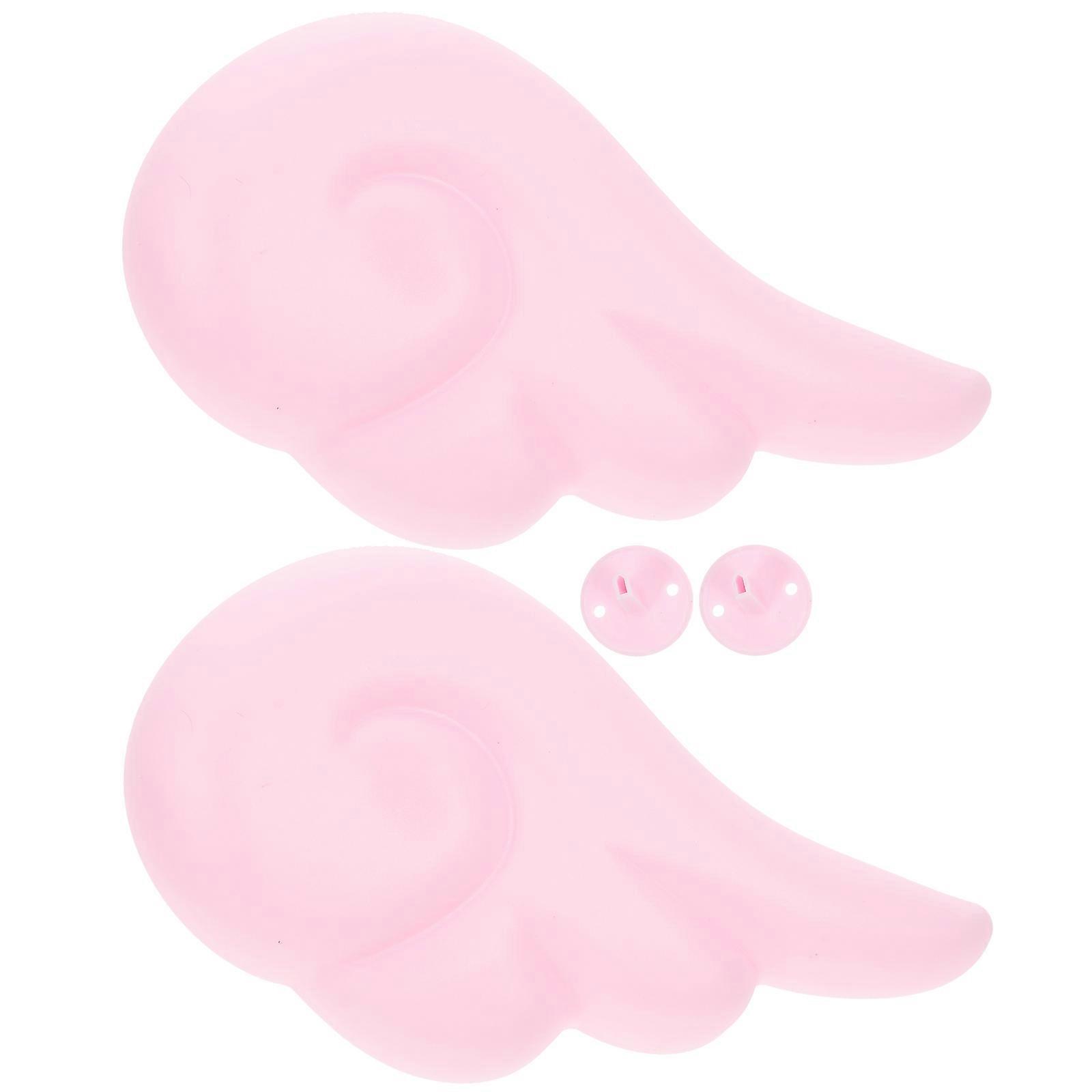 Decorative Pink Wings Accessories for Outdoor Use 4Pcs Set