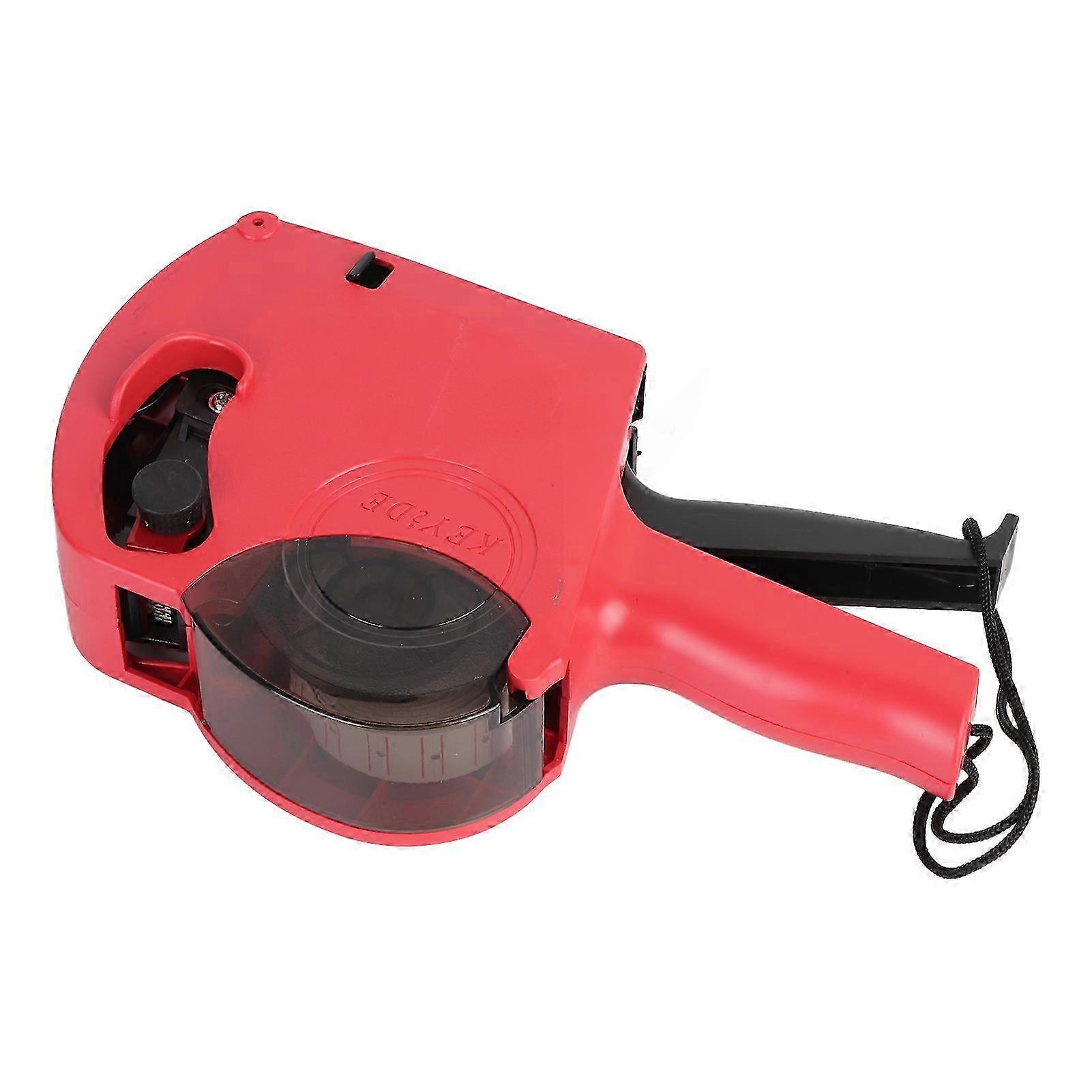 2025 Labeller Handheld 8 Digits Price Marker Pricing Machine with Label Paper and Ink Roller for Supermarket Retail Shop