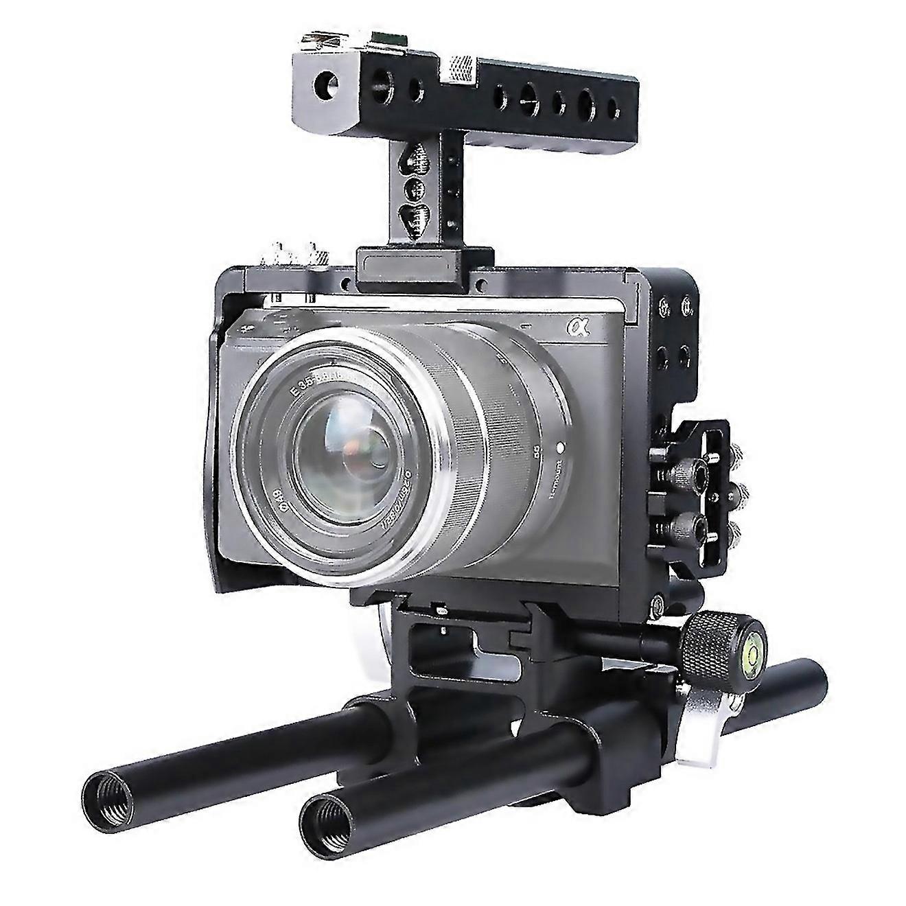 For Yelangu Ylg0905a Camera Video Cage Handle Stabilizer For Sony A6000a6300a6400a6500black