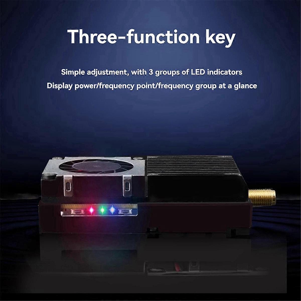 5.8G 5.5W VTX 25mW 1000mW 5.5W Power FPV Image Transmission Video Transmitter for Long Range RC FPV