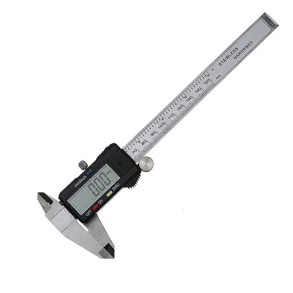 Steel Digital Caliper for Measuring 3Pcs Electronic with LCD Display