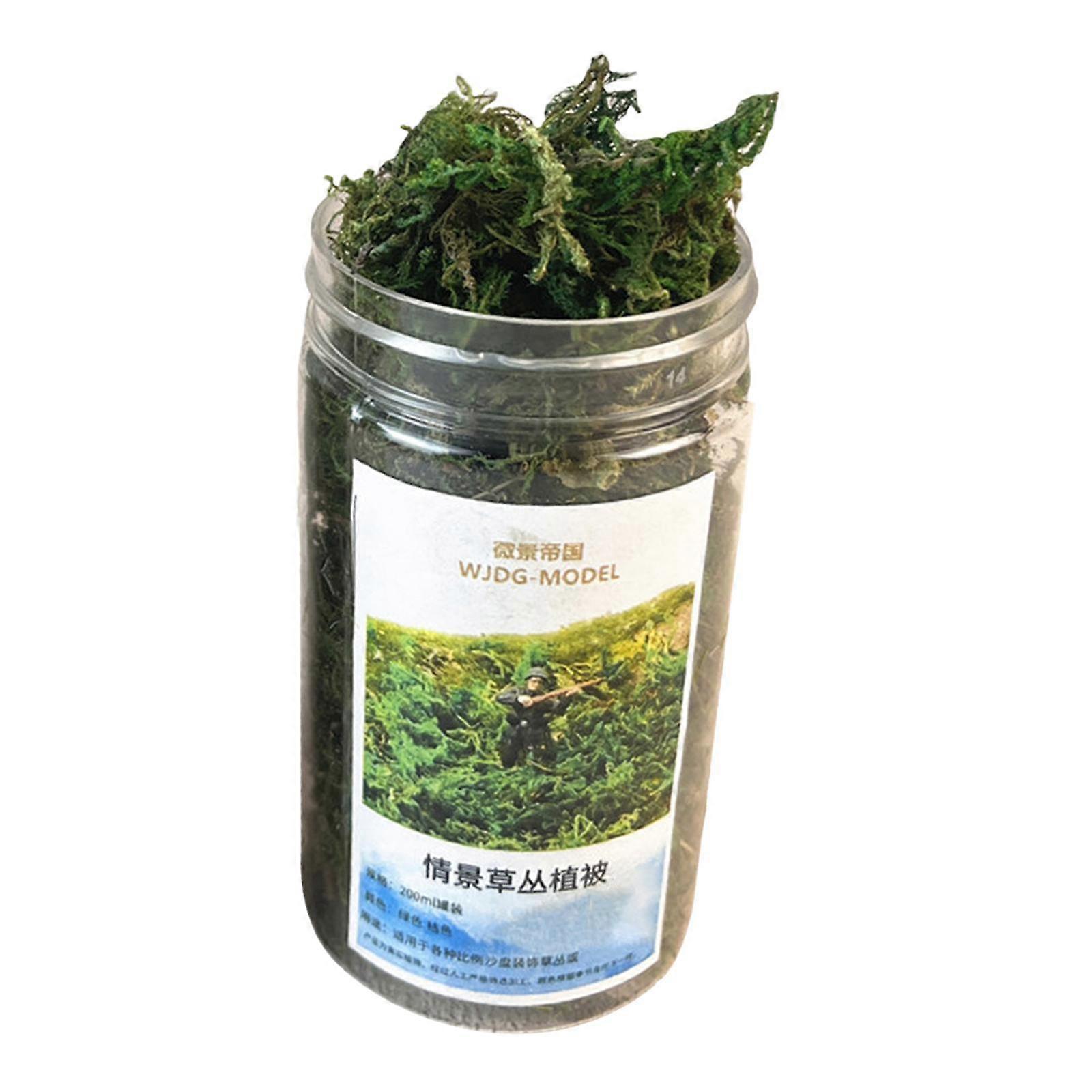 Cluster Grass Tufts Miniature Dioramas Miniature Static Grass Model for 1:35 green