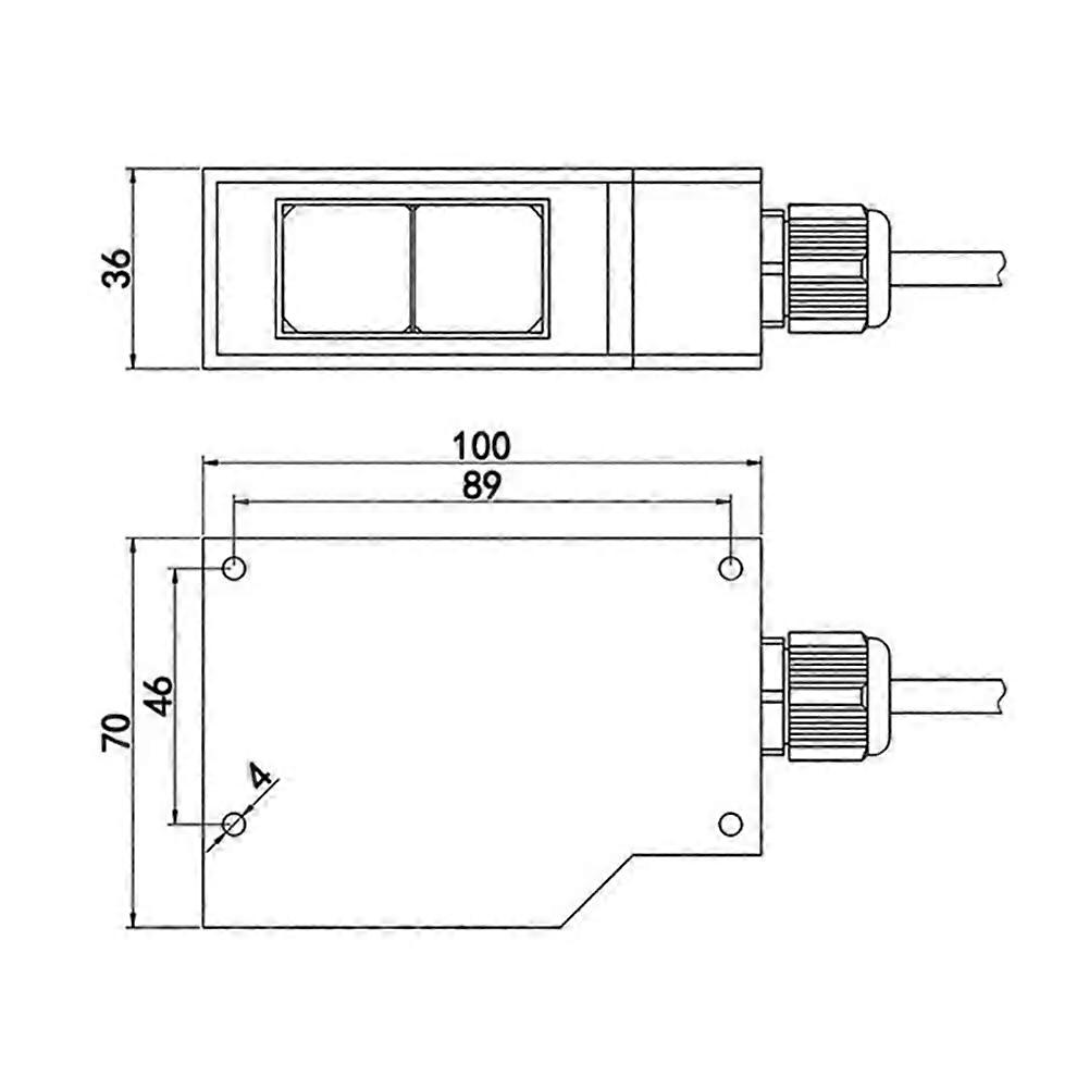 Photoelectric Sensor E3K Detection Distance Switch