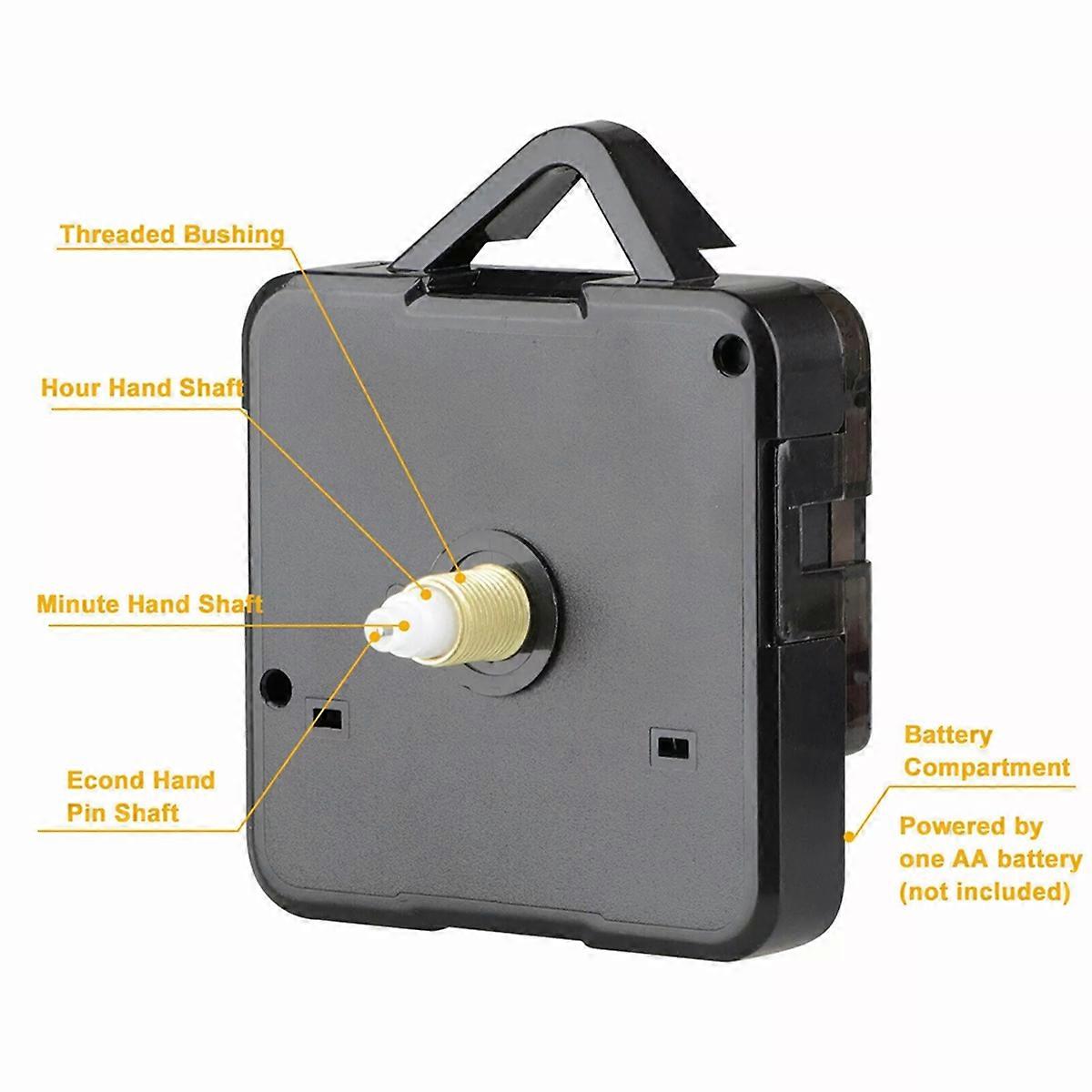 DIY Clock Movement Mechanism Silent Quartz Wall DIY Clock Hands Kit