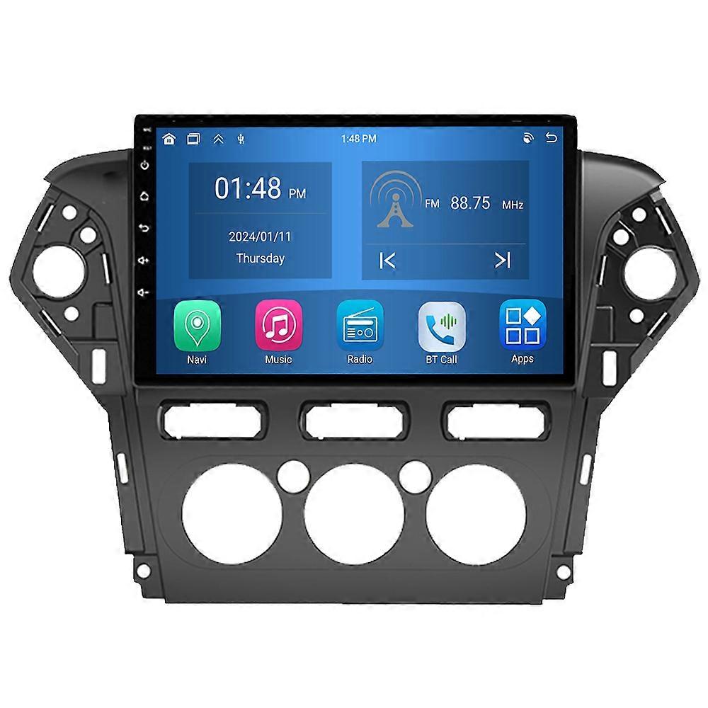 Car Multimedia Player 4G+64G For Ford Mondeo Fusion 4 2006-2010 CarPlay Android Auto Stereo Radio GPS Navigation Autoradio Bluetooth 2Din Video Touch