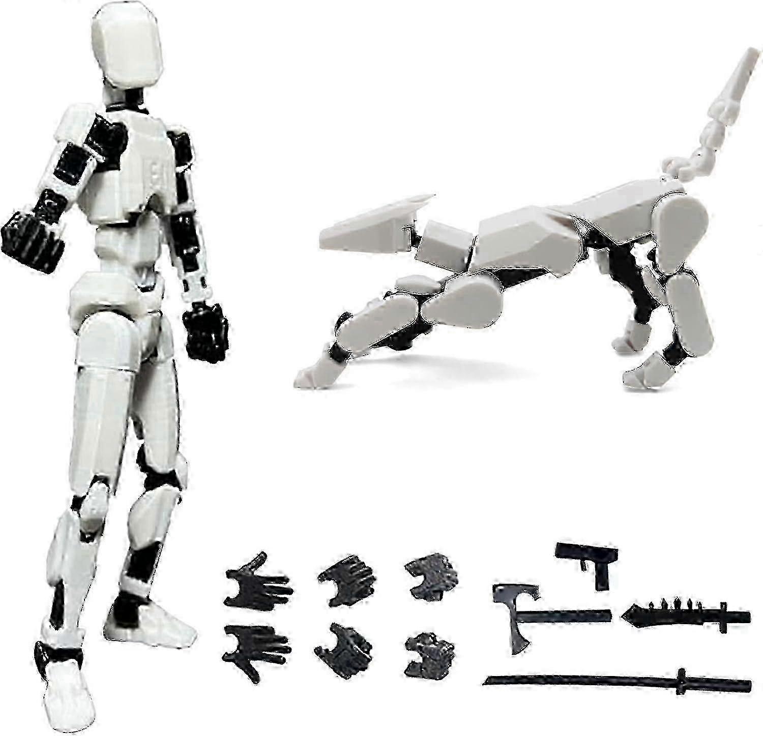 T13 Action Figure,robot Action Figure,t13 Action Figure 3d Printed Multi-jointed Movable,13 Action Figure Dummy,decorations For Action Figures(royal B